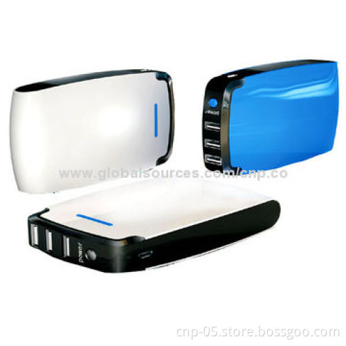 11,000mAh Portable Power Banks, Triple USB Output, 11-12 Hours Charging Time